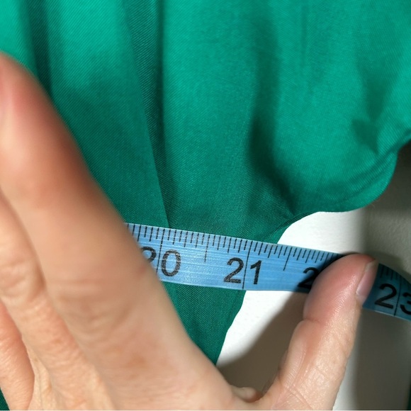 L'Academie The Lorriana Mini Dress Green Small - Picture 12 of 16